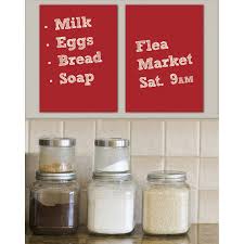 Pizarra Chalkboard Rojo (2 hojas) – Wallies