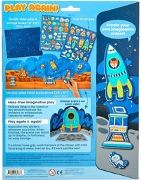 Space Critters – Escenas de pegatinas reutilizables – Ooly
