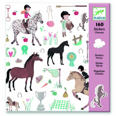 Pack de Stickers – Caballos – DJECO