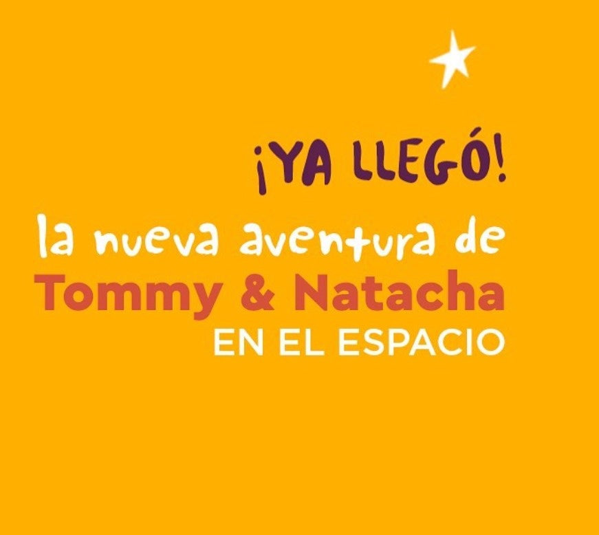 Libro de Actividades En el espacio – Tommy y Natacha