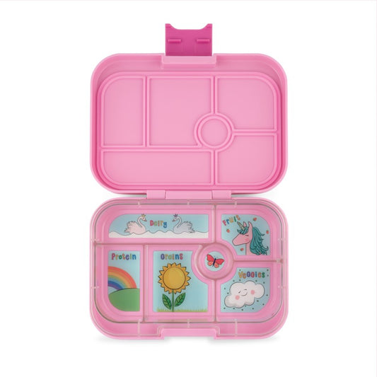 Lonchera Power Pink de 6 divisiones – Yumbox