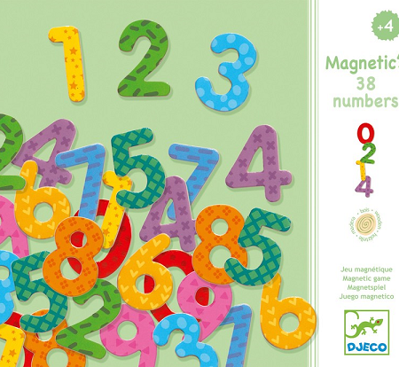 Números magnéticos (38 números) - Djeco-0