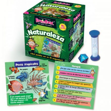 Juegos de memoria: Naturaleza - BRAINBOX-3527