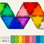 Imanix 32 piezas nuevos colores + 4 clicks regalo – Braintoys