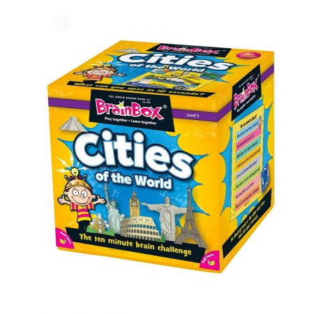 Juego de memoria: Ciudades del mundo - BRAINBOX-0