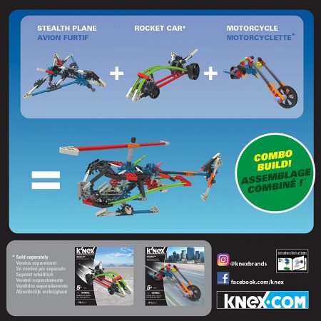 Set de construcción motocicleta – KNEX