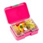 Lonchera mini snack Cherrie Pink de 3 divisiones – Yumbox