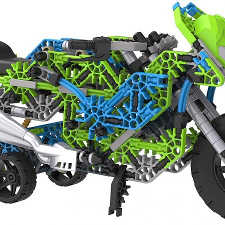 Mega juego de construcción motocicleta de 456 piezas – Knex