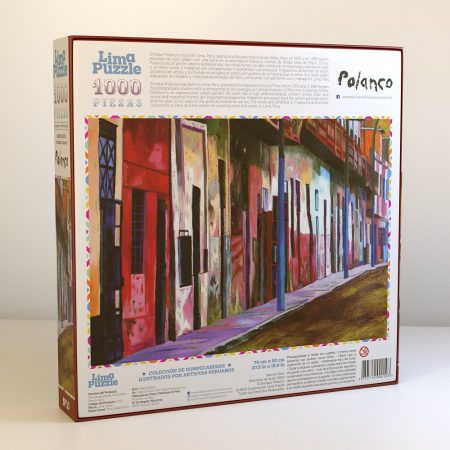 Rompecabezas “Barrios altos” por Enrique Polanco (1000 Piezas) – Lima Puzzle