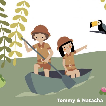 Libro de Actividades En la jungla – Tommy y Natacha