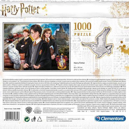 Rompecabezas Harry Potter x 1000 piezas – Clementoni