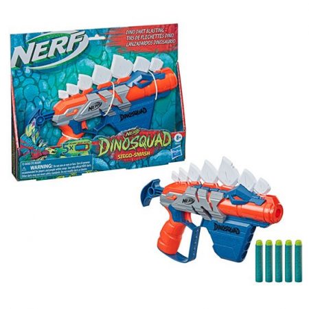 Nerf Dinosquad Lanzador Stegomash – Hasbro